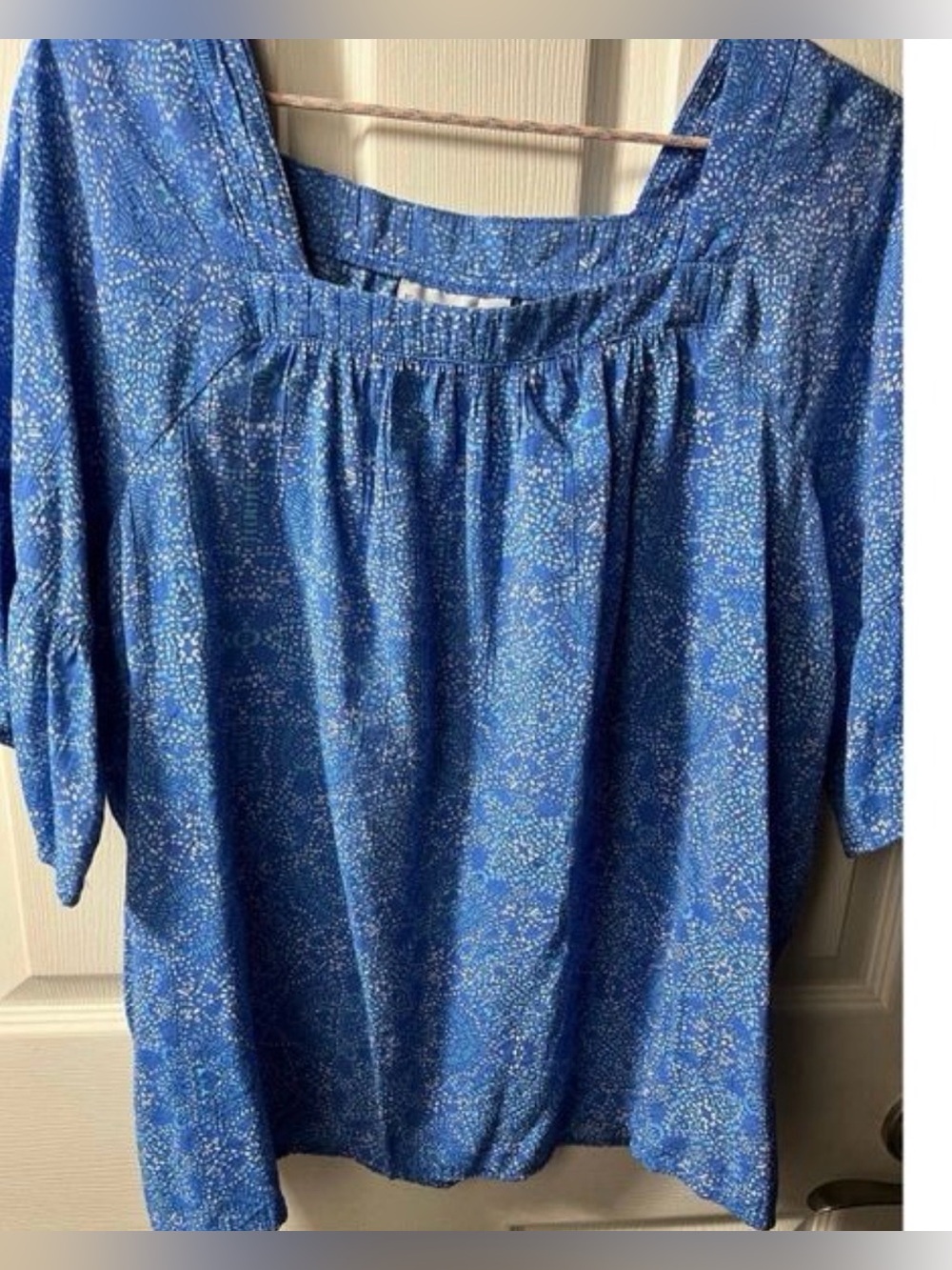 Kim Rogers Peasant Blouse L